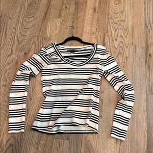 VB sweater - navy and white - never worn and size small